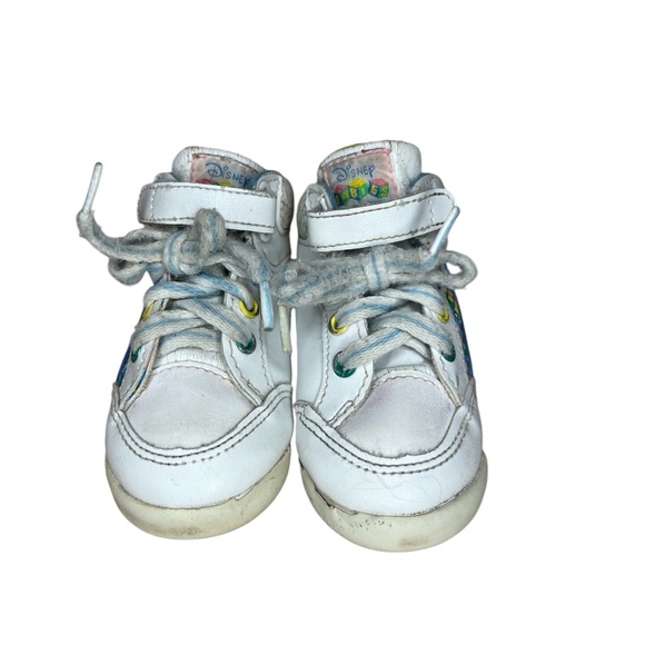 Vintage 80's/90's Disney Babies Mickey & Minnie Mouse High Top Sneakers - Picture 3 of 7